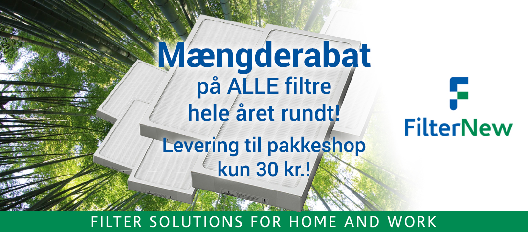 Privatkunde kan besge FilterNew webshop og f mngderabat